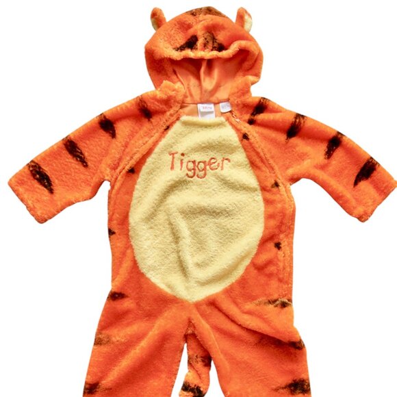 Tigger Orange Plush Tiger Costume Baby 12 Months Disney Winnie the Pooh Friend - Picture 1 of 4